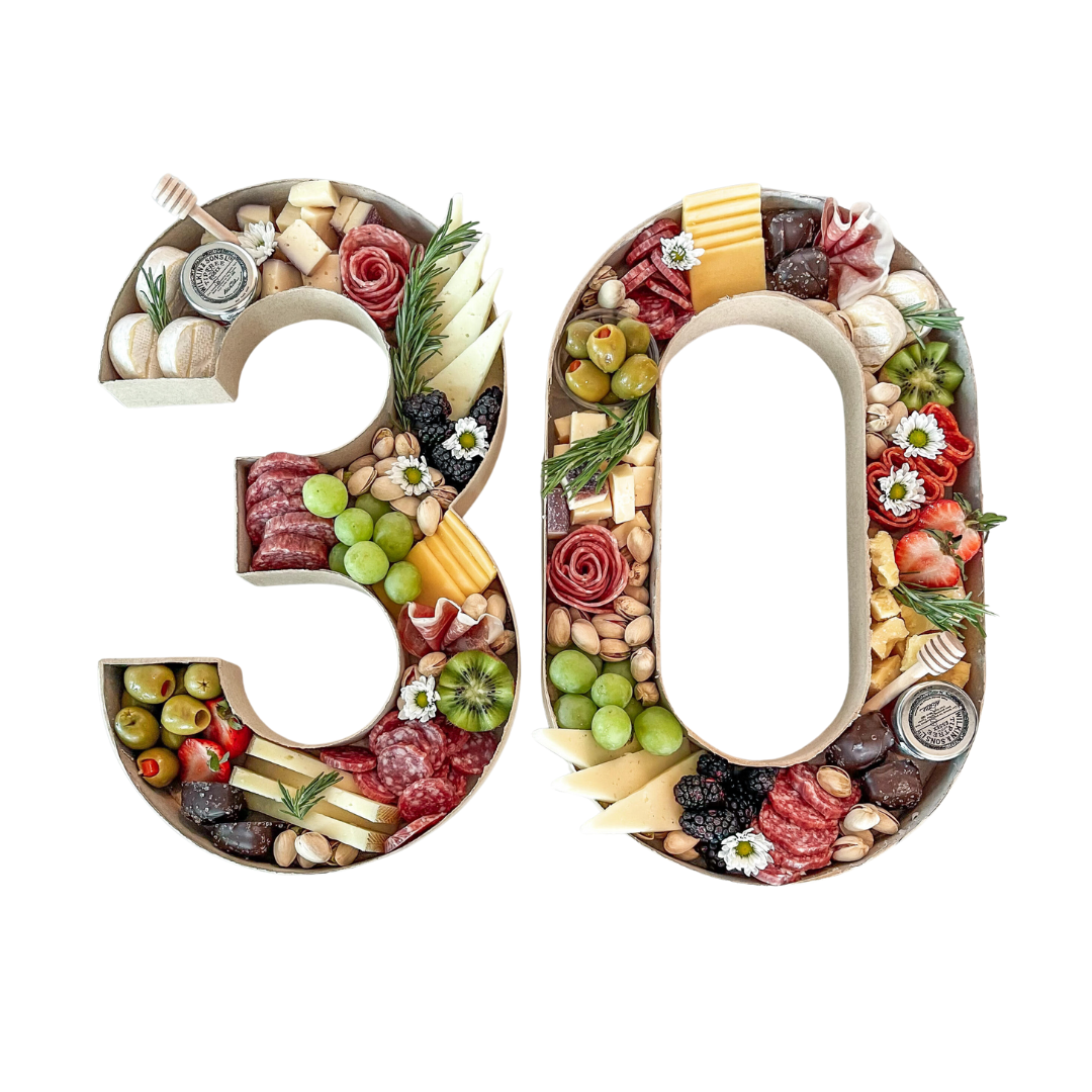 Charcuterie Letters & Numbers